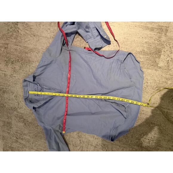 Frank & Eileen Eileen Light Blue Long Sleeve Button-Down Shirt sz S - Picture 5 of 7